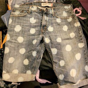 Custom Levi's Denim Shorts 33
